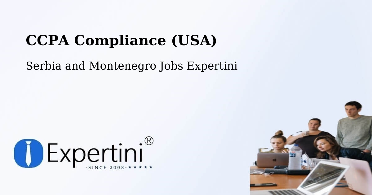 CCPA Privacy Rights & Compliance Notice – Pointe Du Lac - Serbia and Montenegro Jobs Expertini