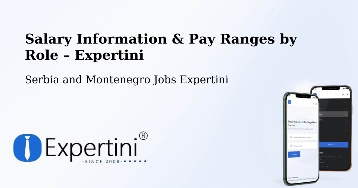 Salary Information & Pay Ranges – Pointe Du Lac - Pointe Du Lac, Serbia and Montenegro Jobs Expertini