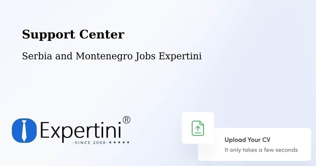 Support Services – Pointe Du Lac - Serbia and Montenegro Jobs Expertini